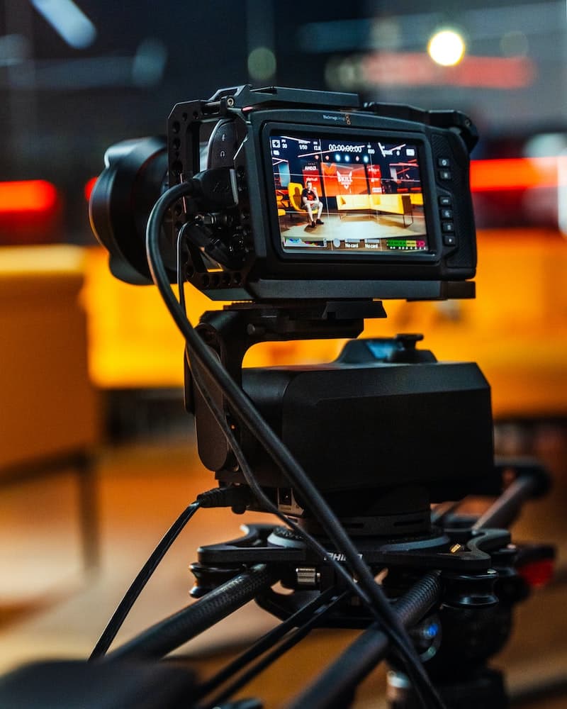 Camera tournage podcast